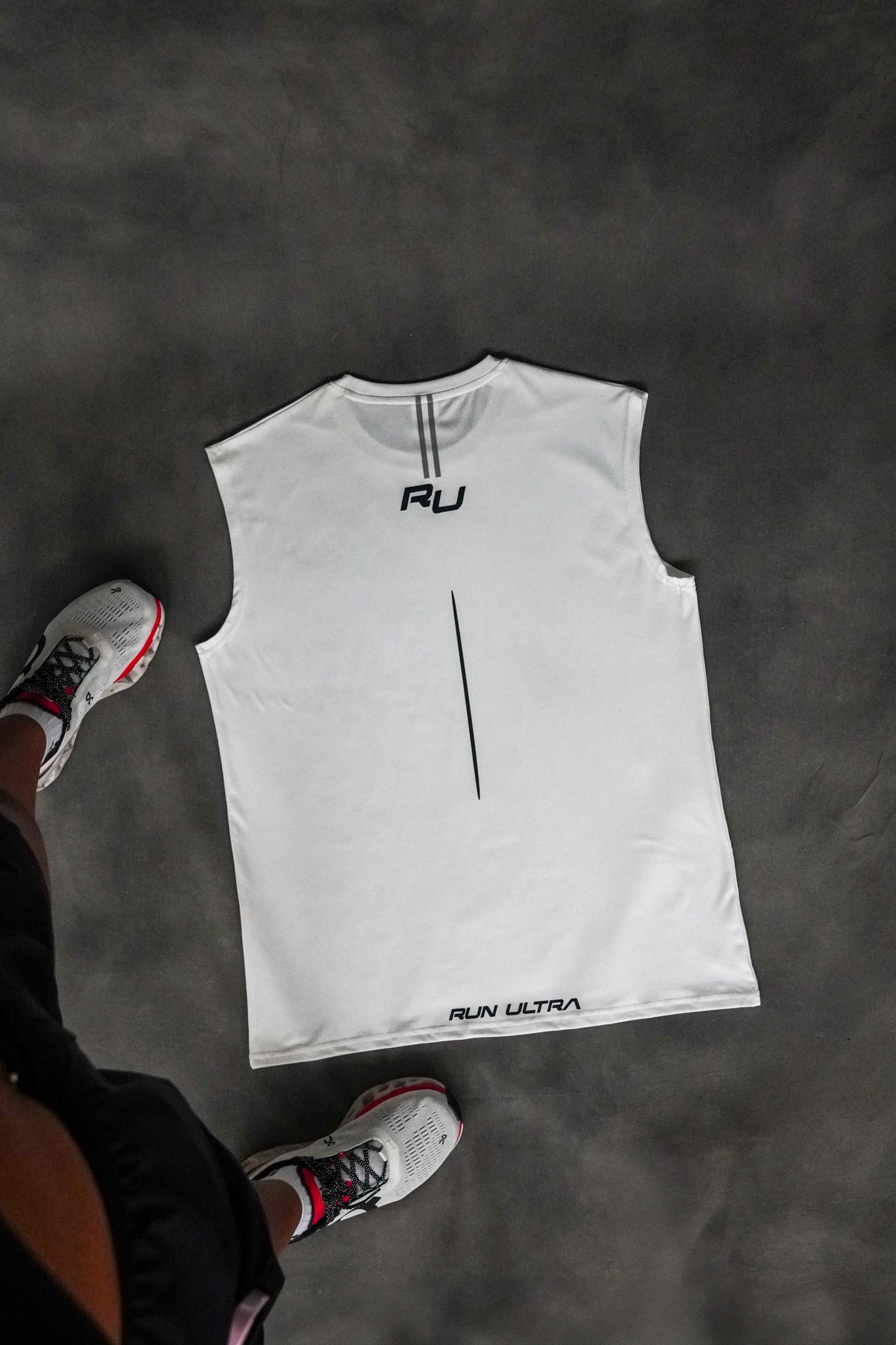 RU Performance Muscle T-shirt (WHITE)